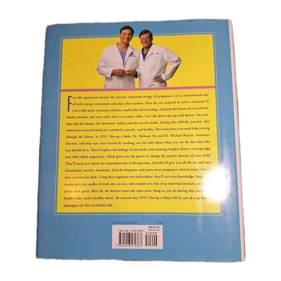 YOU: Having a Baby: The Owner's - Hardcover, by Roizen Michael F.; - Good b - Picture 2 of 5